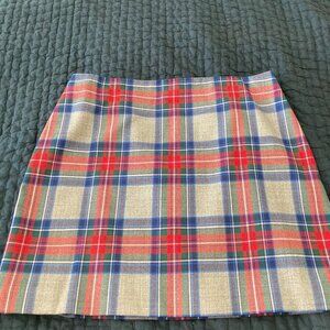 Vineyard Vines EUC Jolly Plaid Postage Stamp Skirt 8